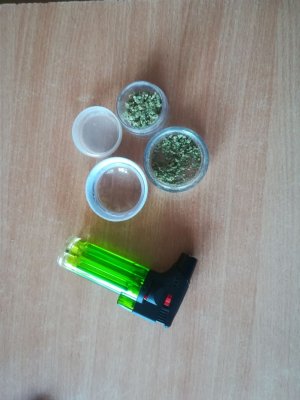 Zabezpieczona marihuana