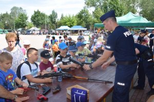 Dzień otwarty w CSP z udziałem legionowskich policjantów