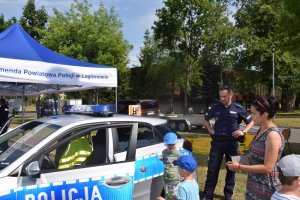 Dzień otwarty w CSP z udziałem legionowskich policjantów