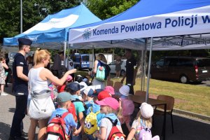 Dzień otwarty w CSP z udziałem legionowskich policjantów