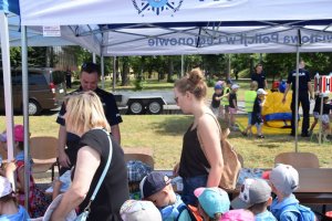 Dzień otwarty w CSP z udziałem legionowskich policjantów