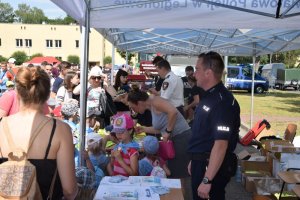Dzień otwarty w CSP z udziałem legionowskich policjantów