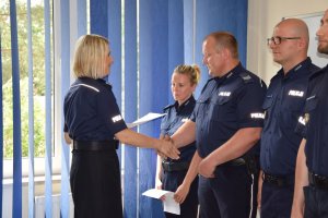 Awansowani policjancie