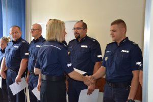 Awansowani policjancie