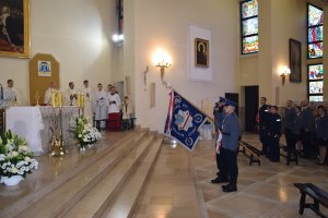 Poświęcenie figury św. Michała Archanioła - patrona policjantów