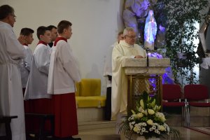 Poświęcenie figury św. Michała Archanioła - patrona policjantów