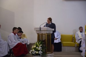 Poświęcenie figury św. Michała Archanioła - patrona policjantów