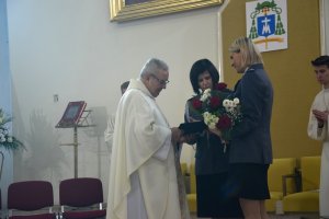 Poświęcenie figury św. Michała Archanioła - patrona policjantów