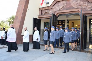 Poświęcenie figury św. Michała Archanioła - patrona policjantów