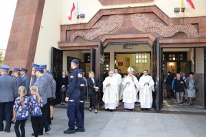 Poświęcenie figury św. Michała Archanioła - patrona policjantów