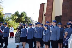 Poświęcenie figury św. Michała Archanioła - patrona policjantów