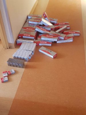 Zabezpieczone papierosy