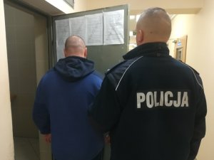 Zatrzymany z policjantem