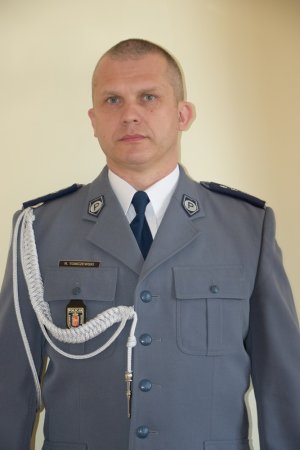 p.o. Zastępca Komendanta Powiatowego Policji w Legionowie nadkom. Rafała Tomczewski