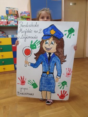 Podziękowania dla policjantki