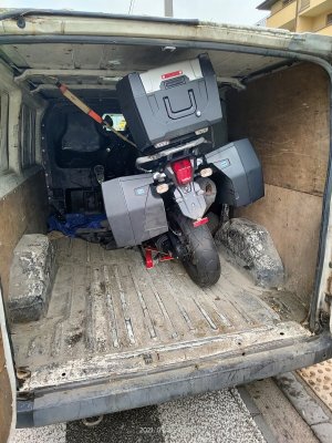 Odzyskany motocykl