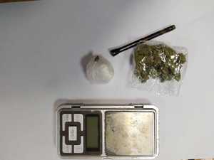 przedmioty znalezione przy zatrzymanych