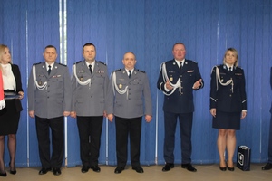 Uroczyste objęcie stanowiska Komendanta przez nadkomisarza Krzysztofa Pijanowskiego