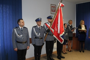 Uroczyste objęcie stanowiska Komendanta przez nadkomisarza Krzysztofa Pijanowskiego