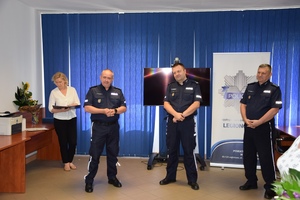 Pożegnanie z mundurem Zastępcy Komendanta Powiatowego Policji w Legionowie podinsp. Pawła Strzeleckiego