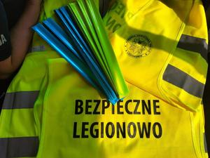 Bądź widoczny, bądź bezpieczny - działania legionowskich policjantów