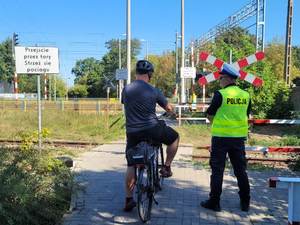 7th Rail Action Week - policjanci wspierają Straż Ochrony Kolei