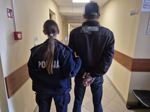 Zatrzymany 53-latek oraz policjantka