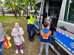 Piknik rodzinny „Bezpieczny Powiat” z udziałem legionowskich policjantów