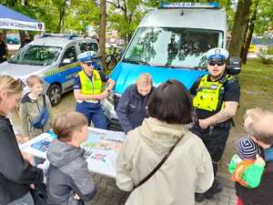 Piknik rodzinny „Bezpieczny Powiat” z udziałem legionowskich policjantów