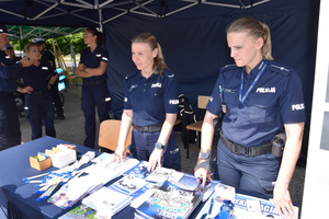 Stołeczni policjanci na Dniu Otwartym w Centrum Szkolenia Policji