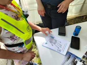 Policjanci na pikniku podczas 45. Dni Legionowa