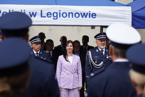 Uroczyste obchody Święta Policji w Komendzie Powiatowej Policji w Legionowie