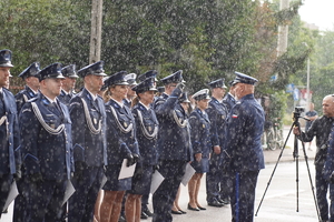 Uroczyste obchody Święta Policji w Komendzie Powiatowej Policji w Legionowie
