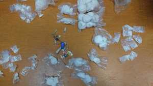 zabezpieczone narkotyki