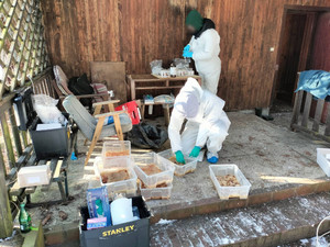 Wynajął dom, w którym uruchomił linię do produkcji narkotyków